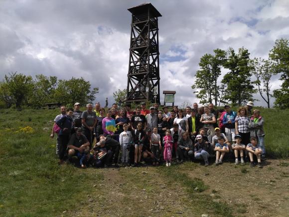 Výstup na Panskú Javorinu Výstup na Panskú Javorinu